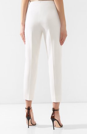 Женские кремовые шерстяные брюки Ralph Lauren, арт. 290617475 купить в ЦУМ | Фото №4 Шерстяные брюки Ralph Lauren кремовые | Фото №4