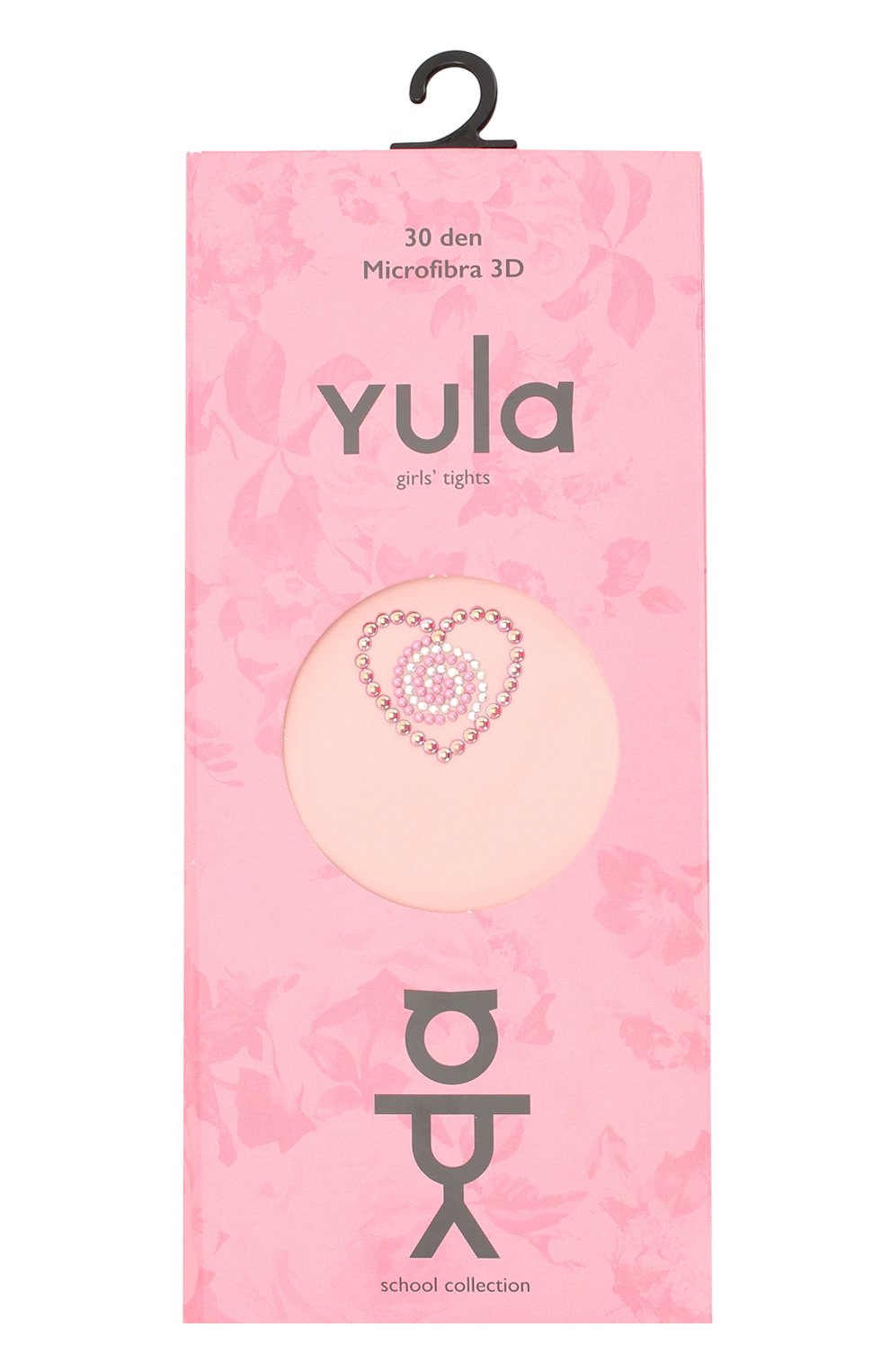 Детские колготки party collection 30 den YULA розового цвета, арт. YU-79 | Фото 1