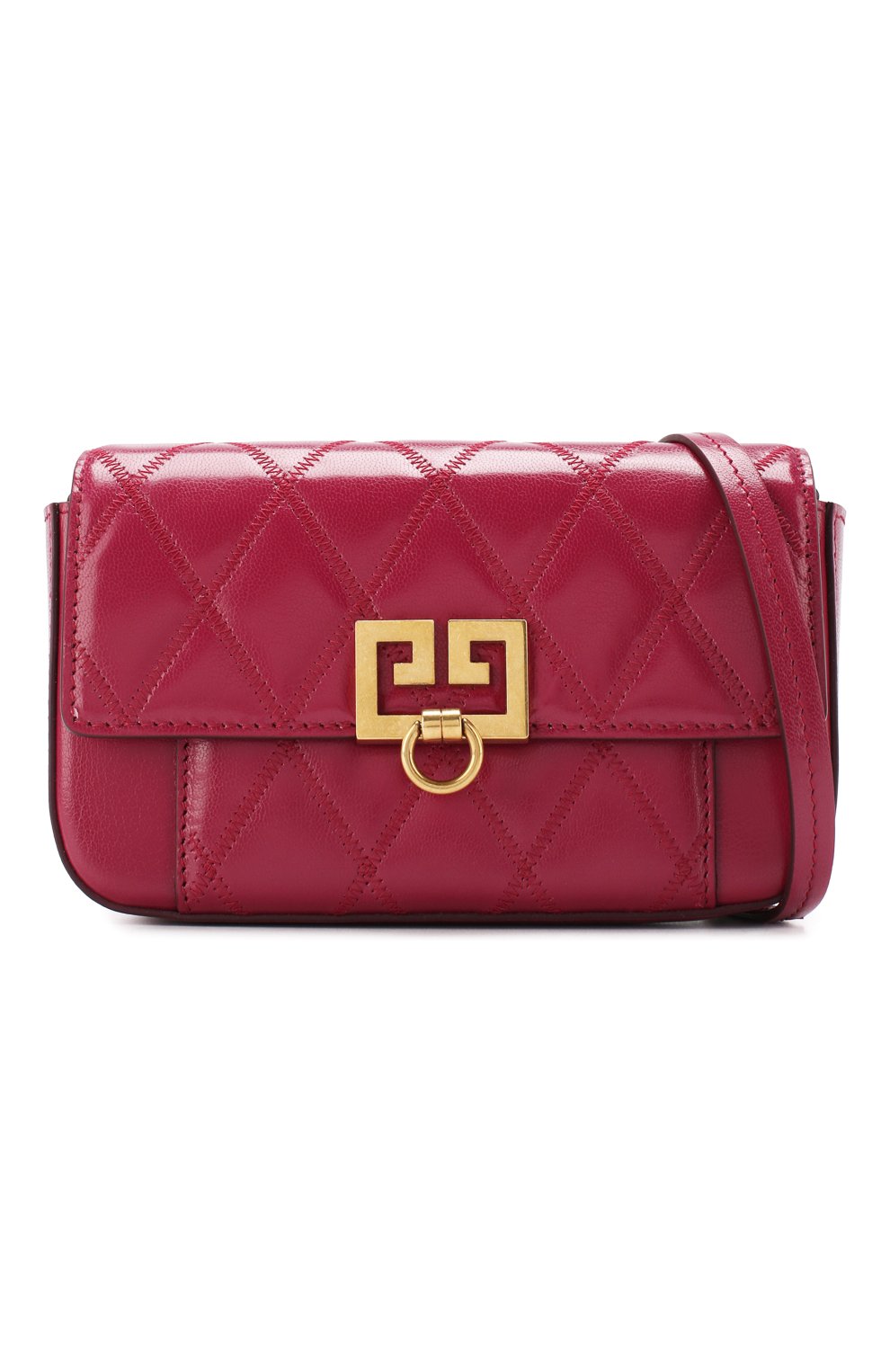 Женская фиолетовая поясная сумка pocket Givenchy, арт. BB604DB08Z купить в ЦУМ | Фото №6 Поясная сумка Pocket Givenchy фиолетовая | Фото №6