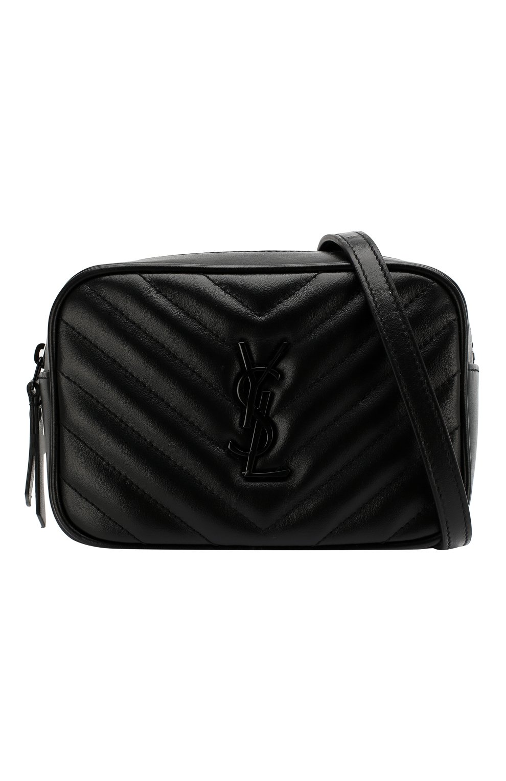 Женская черная поясная сумка lou Saint Laurent, арт. 534817/DV708 купить в ЦУМ | Фото №5 Поясная сумка Lou Saint Laurent черная | Фото №5