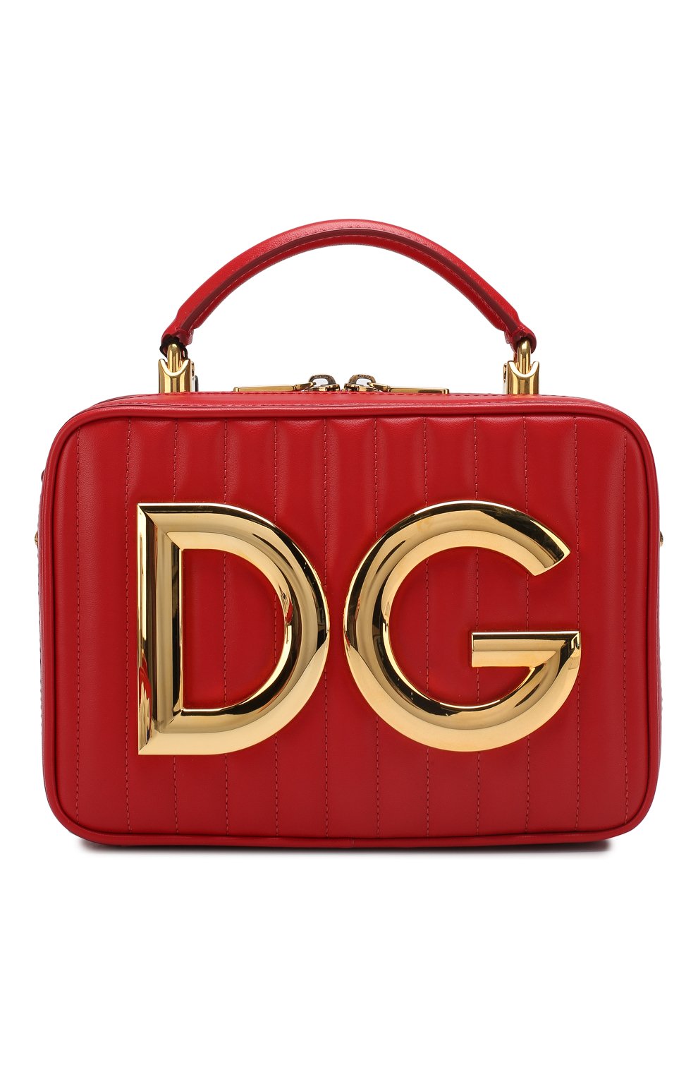 Сумка DG Girls Dolce & Gabbana красная цвета | Фото №1