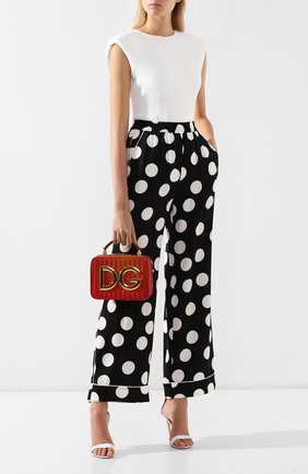 Женская сумка dg girls DOLCE & GABBANA красная цвета, арт. BB6684/AZ762 купить в ЦУМ | Фото №2 Сумка DG Girls Dolce & Gabbana красная цвета | Фото №2
