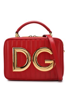 Женская сумка dg girls DOLCE & GABBANA красная цвета, арт. BB6684/AZ762 купить в ЦУМ | Фото №6 Сумка DG Girls Dolce & Gabbana красная цвета | Фото №6