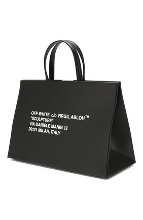 Женская сумка box OFF-WHITE черная цвета, арт. 0WNA058S197190881001 купить в ЦУМ | Фото №3 Сумка Box Off-White черная цвета | Фото №3