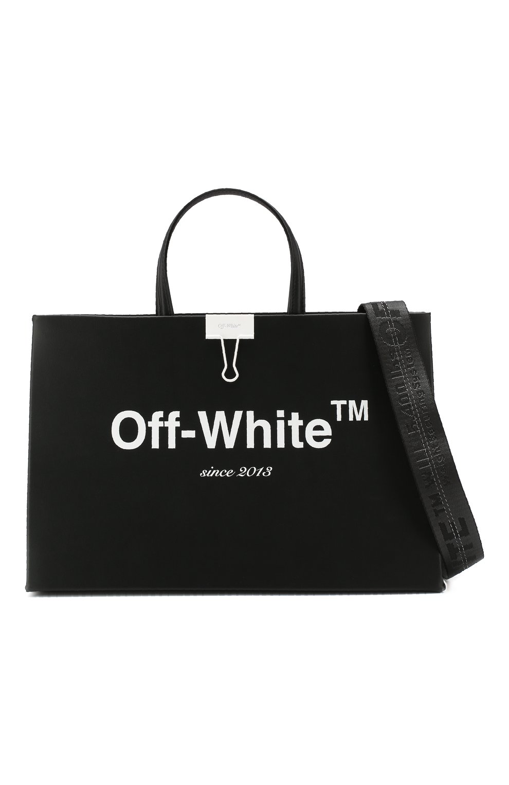 Женская сумка box OFF-WHITE черная цвета, арт. 0WNA058S197190881001 купить в ЦУМ | Фото №6 Сумка Box Off-White черная цвета | Фото №6