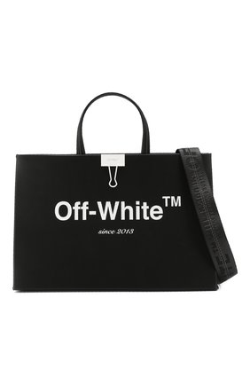 Женская сумка box OFF-WHITE черная цвета, арт. 0WNA058S197190881001 купить в ЦУМ | Фото №6 Сумка Box Off-White черная цвета | Фото №6
