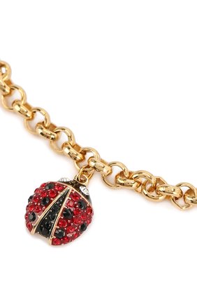 Женский браслет ladybug SWAROVSKI золотого цвета по цене 4840 руб., арт. 5479016 | Фото 3 Женский браслет ladybug SWAROVSKI золотого цвета, арт. 5479016 | Фото 3