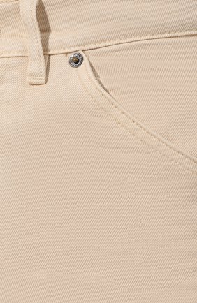 Женские бежевые джинсы прямого кроя Jacquemus, арт. 191DE01/70130 купить в ЦУМ | Фото №5 Джинсы прямого кроя Jacquemus бежевые | Фото №5