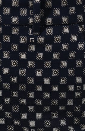 Женские синие хлопковые брюки Gucci, арт. 559643/ZAAEN купить в ЦУМ | Фото №5 Хлопковые брюки Gucci синие | Фото №5