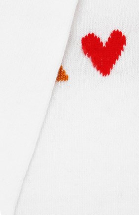 Детские хлопковые гольфы SONIA RYKIEL ENFANT белого цвета по цене 3930 руб., арт. 19S1AC02 | Фото 2 Детские хлопковые гольфы SONIA RYKIEL ENFANT белого цвета, арт. 19S1AC02 | Фото 2