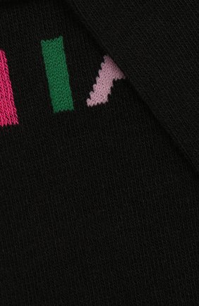 Детские хлопковые гольфы SONIA RYKIEL ENFANT черного цвета по цене 3415 руб., арт. 19S1AC02 | Фото 2 Детские хлопковые гольфы SONIA RYKIEL ENFANT черного цвета, арт. 19S1AC02 | Фото 2