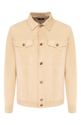 Мужская кожаная куртка KITON бежевого цвета, арт. UW0559/8R70 | Фото 1 (Рукава: Длинные; Материал подклада: Синтетический материал; Длина (верхняя одежда): Короткие; Мужское Кросс-КТ: Кожа и замша, Верхняя одежда; Кросс-КТ: Куртка; Статус проверки: Проверена категория; Материал внешний: Натуральная кожа)
