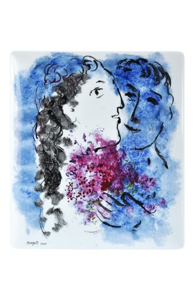 Блюдо Les Bouquets de Fleurs de Marc Chagall | Фото №1 Блюдо Les Bouquets de Fleurs de Marc Chagall | Фото №1