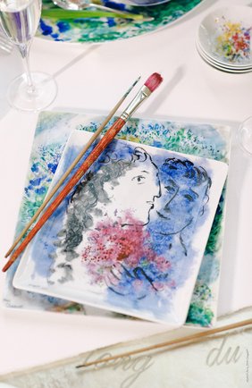 Мужского блюдо les bouquets de fleurs de marc chagall BERNARDAUD разноцветного цвета по цене 19950 руб., арт. 1828/8230 | Фото 2 Мужского блюдо les bouquets de fleurs de marc chagall BERNARDAUD разноцветного цвета, арт. 1828/8230 | Фото 2