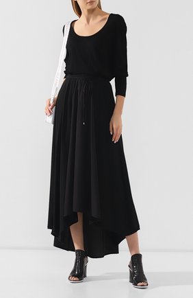Женская лонгслив из вискозы ALEXANDERWANG.T черного цвета по цене 9495 руб., арт. 4C991003A0 | Фото 2 Женская лонгслив из вискозы ALEXANDERWANG.T черного цвета, арт. 4C991003A0 | Фото 2
