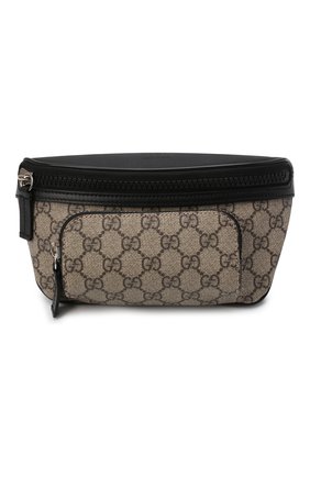 Мужская поясная сумка gg supreme GUCCI бежевого цвета по цене 58100 руб., арт. 450946/KHNYX | Фото 1 Мужская поясная сумка gg supreme GUCCI бежевого цвета, арт. 450946/KHNYX | Фото 1 (Материал: Экокожа, Текстиль; Статус проверки: Проверена категория; Размер: small)