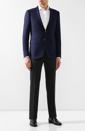 Мужской шерстяной пиджак ERMENEGILDO ZEGNA темно-синего цвета по цене 161500 руб., арт. 552525/121220 | Фото 2 Мужской шерстяной пиджак ERMENEGILDO ZEGNA темно-синего цвета, арт. 552525/121220 | Фото 2