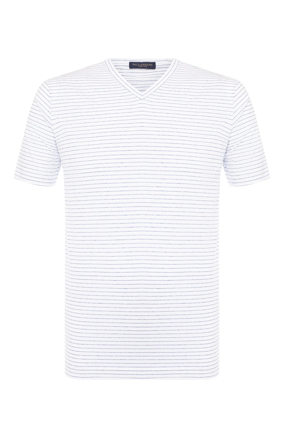 Хлопковая футболка Paul&Shark E19P1057, цвет белый, размер 50