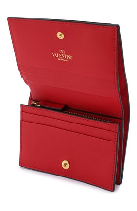 Кожаное портмоне Valentino Garavani | Фото №3 Кожаное портмоне Valentino Garavani | Фото №3