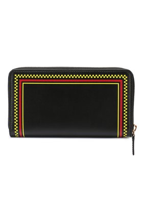 Кожаный кошелек Versace, черного цвета, арт. DPDG326L/D3VLV в ЦУМ | Фото №2 Кожаный кошелек Versace черного цвета | Фото №2