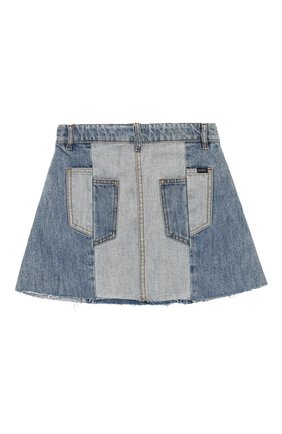 Детская джинсовая юбка IT’S IN MY JEANS голубого цвета по цене 5895 руб., арт. CINDY | Фото 2 Детская джинсовая юбка IT’S IN MY JEANS голубого цвета, арт. CINDY | Фото 2 (Материал внешний: Хлопок, Деним; Статус проверки: Проверено, Проверена категория; Кросс-КТ: Деним)