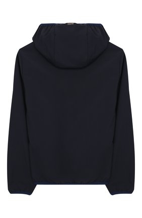 Детского куртка с капюшоном HERNO синего цвета по цене 25150 руб., арт. GI0022B/13366P/10A-14A | Фото 2 Детского куртка с капюшоном HERNO синего цвета, арт. GI0022B/13366P/10A-14A | Фото 2