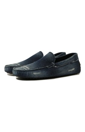 Мужские текстильные мокасины TOD’S синего цвета по цене 37450 руб., арт. XXM0GW0X920IUB | Фото 1 Мужские текстильные мокасины TOD’S синего цвета, арт. XXM0GW0X920IUB | Фото 1