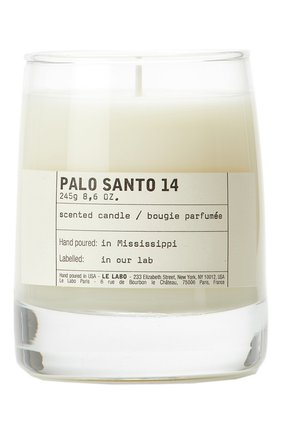Свеча palo santo 14 LE LABO бесцветного цвета по цене 5400 руб., арт. 842185103523 | Фото 1 Свеча palo santo 14 LE LABO бесцветного цвета, арт. 842185103523 | Фото 1