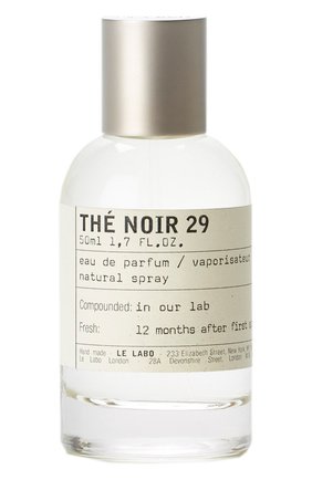 Женский парфюмерная вода thé noir 29 LE LABO бесцветного цвета по цене 13500 руб., арт. 811901022776 | Фото 1 Женский парфюмерная вода thé noir 29 LE LABO бесцветного цвета, арт. 811901022776 | Фото 1
