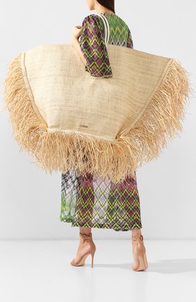 Женская сумка le baci large JACQUEMUS бежевого цвета по цене 59650 руб., арт. 191BA12 | Фото 2 Женская сумка le baci large JACQUEMUS бежевого цвета, арт. 191BA12 | Фото 2