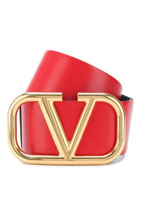 Кожаный ремень Valentino Garavani | Фото №1 Кожаный ремень Valentino Garavani | Фото №1