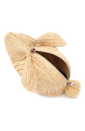 Женская сумка bunny LOEWE бежевая цвета, арт. 129.07.T35 купить в ЦУМ | Фото №4 Сумка Bunny Loewe бежевая цвета | Фото №4