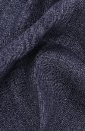 Мужской льняной платок ELEVENTY UOMO синего цвета, арт. 979PC0012 P0C25001 | Фото 2 (Материал: Лен, Текстиль)