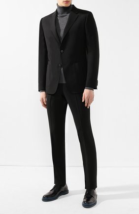 Мужской шерстяной костюм Z ZEGNA черного цвета по цене 137000 руб., арт. 524727/2XPWGX | Фото 1 Мужской шерстяной костюм Z ZEGNA черного цвета, арт. 524727/2XPWGX | Фото 1