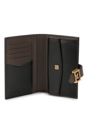Кожаный кошелек GV3 Givenchy, темно-серого цвета, арт. BB601GB056 в ЦУМ | Фото №3 Кожаный кошелек GV3 Givenchy темно-серого цвета | Фото №3