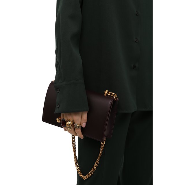 фото Сумка jewelled satchel alexander mcqueen