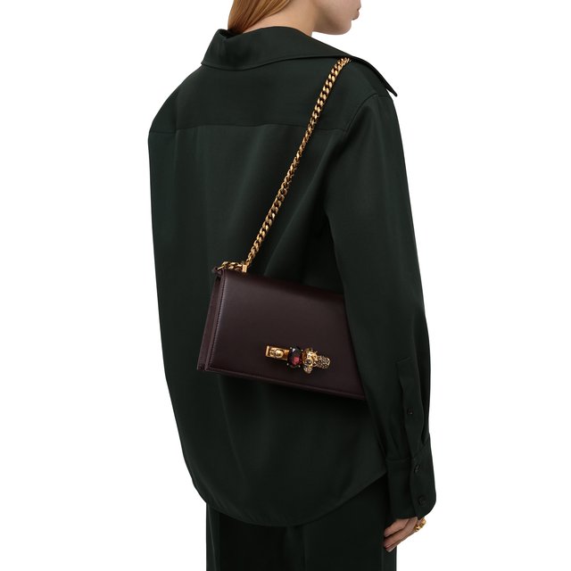 фото Сумка jewelled satchel alexander mcqueen