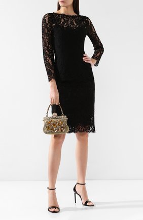 Женский сумка vanda DOLCE & GABBANA золотого цвета по цене 276000 руб., арт. BB5850/AZ406 | Фото 2 Женский сумка vanda DOLCE & GABBANA золотого цвета, арт. BB5850/AZ406 | Фото 2