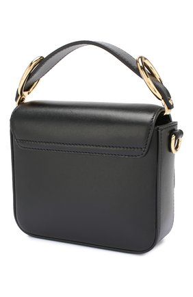 Женская сумка chloé c mini CHLOÉ черного цвета по цене 95450 руб., арт. CHC19US193A37 | Фото 3 Женская сумка chloé c mini CHLOÉ черного цвета, арт. CHC19US193A37 | Фото 3