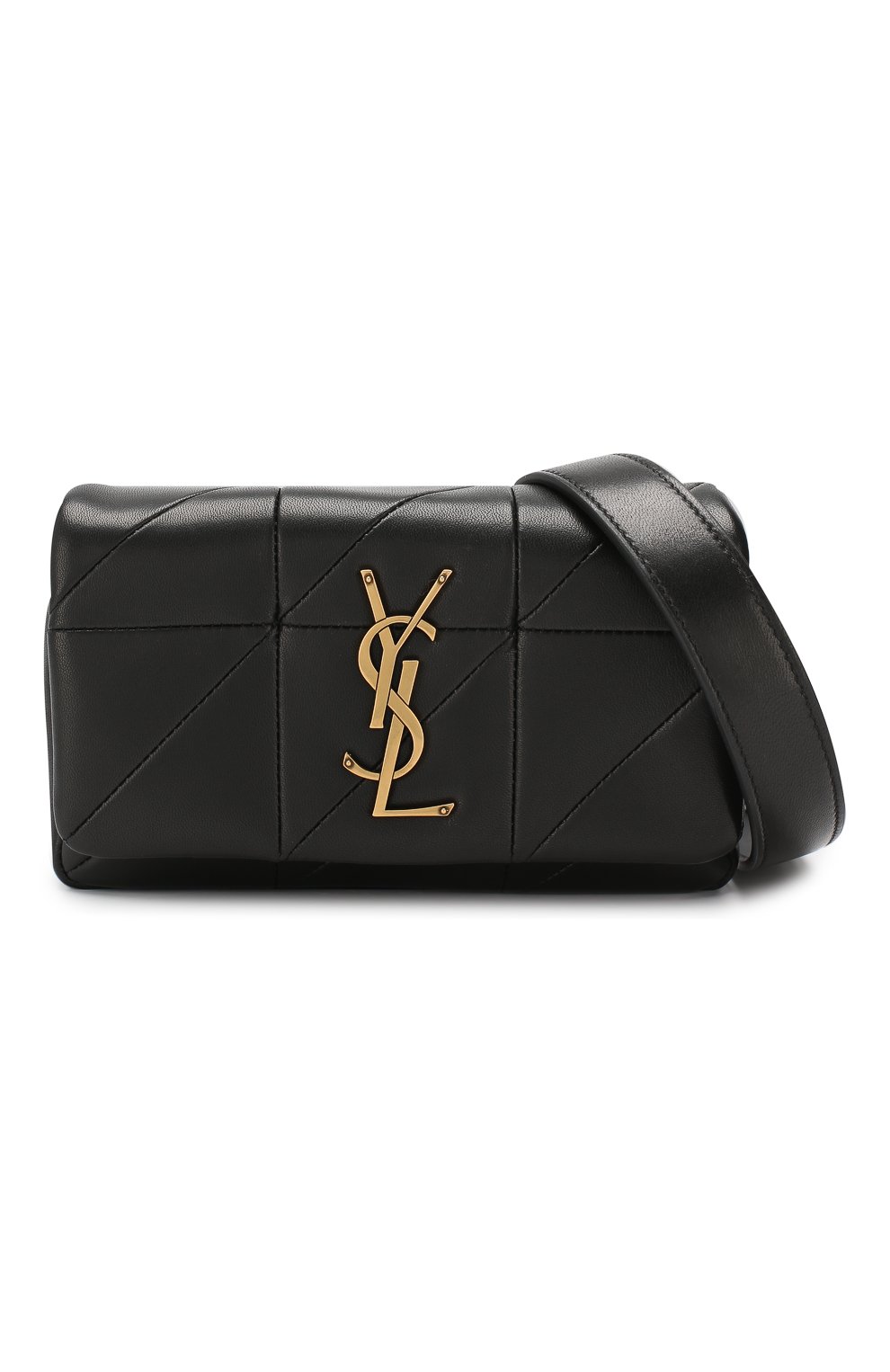 Женская черная поясная сумка jamie Saint Laurent, арт. 569711/C0P67 купить в ЦУМ | Фото №5 Поясная сумка Jamie Saint Laurent черная | Фото №5