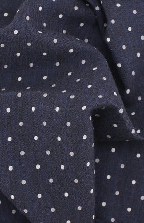 Мужской платок из смеси хлопка и шерсти ELEVENTY UOMO темно-синего цвета, арт. 979PC0012 P0C25004 | Фото 2 (Материал: Шерсть, Хлопок, Текстиль)