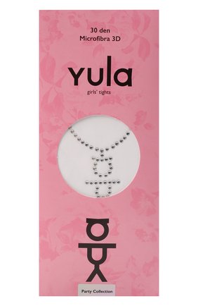 Детские колготки party collection 30 den YULA белого цвета по цене 970 руб., арт. YU-61 | Фото 1 Детские колготки party collection 30 den YULA белого цвета, арт. YU-61 | Фото 1