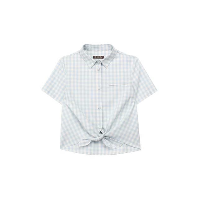 Хлопковая блузка Loro Piana FAI4760