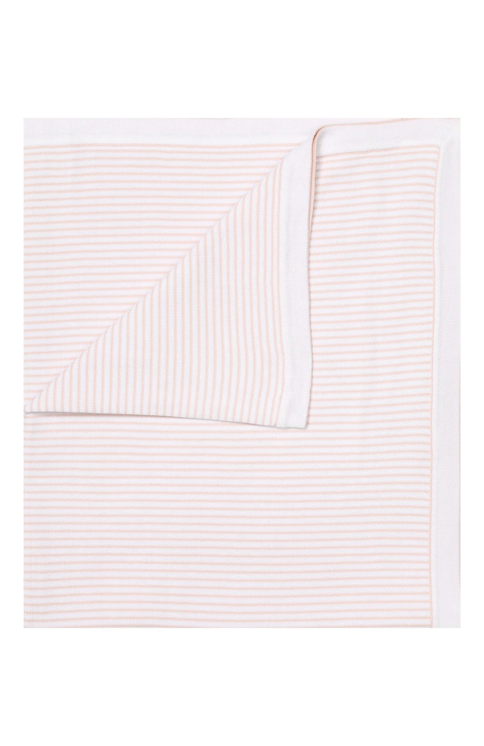 Детского хлопковое одеяло LORO PIANA розового цвета, арт. FAG3966 | Фото 1