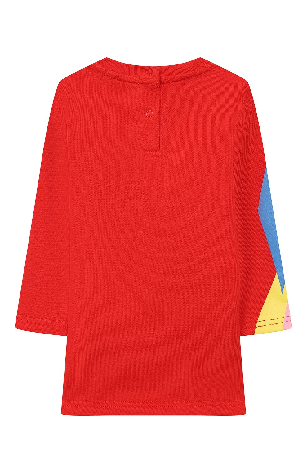 Женский хлопковое платье STELLA MCCARTNEY красного цвета, арт. 540020/SMJ75 | Фото 2 (Статус проверки: Проверено, Проверена категория)