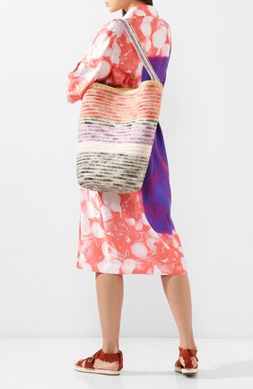 Соломенная сумка Missoni, разноцветного цвета, арт. MMX00001/BV0068 в ЦУМ | Фото №2 Соломенная сумка Missoni разноцветного цвета | Фото №2