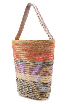 Соломенная сумка Missoni, разноцветного цвета, арт. MMX00001/BV0068 в ЦУМ | Фото №3 Соломенная сумка Missoni разноцветного цвета | Фото №3