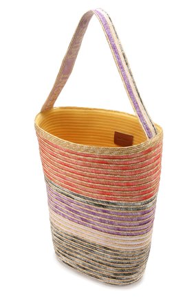 Соломенная сумка Missoni, разноцветного цвета, арт. MMX00001/BV0068 в ЦУМ | Фото №4 Соломенная сумка Missoni разноцветного цвета | Фото №4