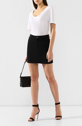 Женская футболка из вискозы ALEXANDERWANG.T белого цвета по цене 8495 руб., арт. 4C991004A0 | Фото 2 Женская футболка из вискозы ALEXANDERWANG.T белого цвета, арт. 4C991004A0 | Фото 2