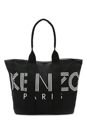 Мужская сумка-тоут sport KENZO черного цвета, арт. 5SF219F24 | Фото 1 (Материал: Текстиль; Статус проверки: Проверена категория; Размер: large)